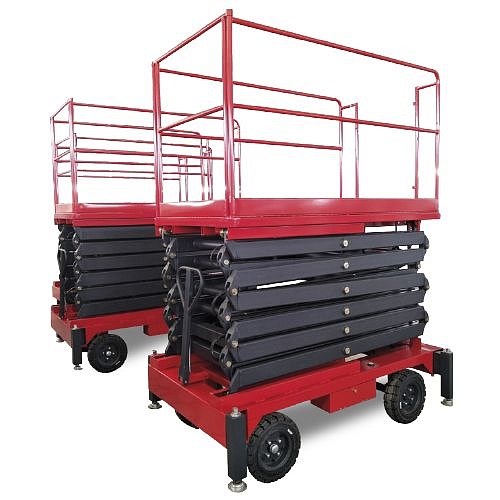 Ножничный Подъемник QX-030-140 OXLIFT 300 кг 14 м