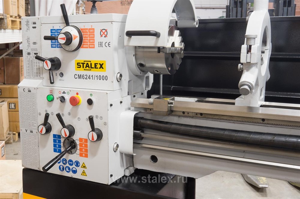Фото 50 - Токарно-винторезный станок STALEX CM6241/1000.