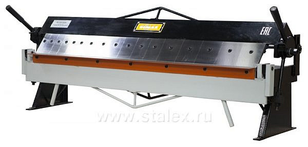 Фото 28 - Станок листогибочный ручной сегментный  STALEX W1.5x1260A.