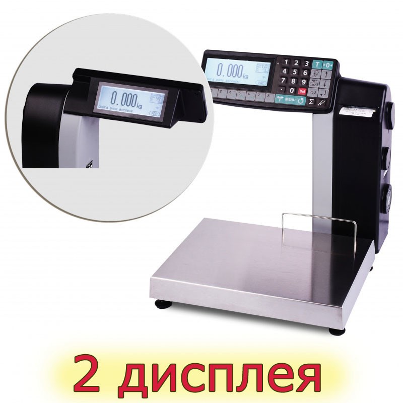 Фото 24 - Весы с печатью этикеток MK-32.2-R2P10-1 (с подмотчиком).