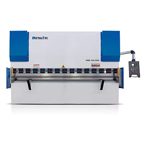 Фото 18 - MetalTec HBM 125/3200M (Е22, ручная компенсация прогиба, инвертор заднего упора) листогибочный гидравлический пресс.