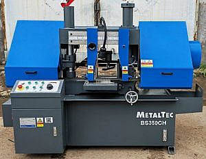 Фото 20 - MetalTec BS 350 CH ленточнопильный станок для резки металла под углом 90°.