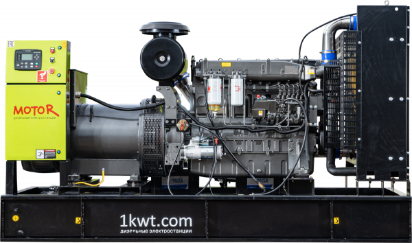 Фото 17 - АД300-T400 дизельный генератор Motor 300 кВт Открытая на двигателе RICARDO / 6D12D320A.