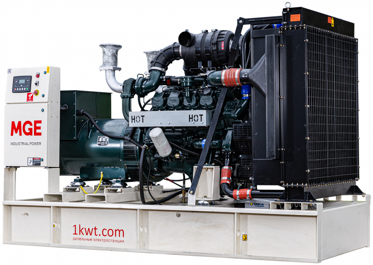 Фото 2 - P360DN дизельный генератор MGE 360 кВт Открытая на двигателе Doosan / DP158LC.