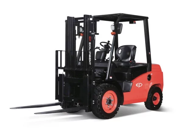 Фото 109 - Погрузчик вилочный бензиновый EP Equipment CPQD30T8 OPTIMAL SERIES (Nissan, 3F480, SS, ST, ГБО, кабина с отопителем).