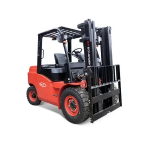 Фото 6 - Погрузчик вилочный дизельный EP Equipment CPCD50T8-X OPTIMAL SERIES (Mitsubishi, 3F500, PT, SS + POS, кабина с отопителем).