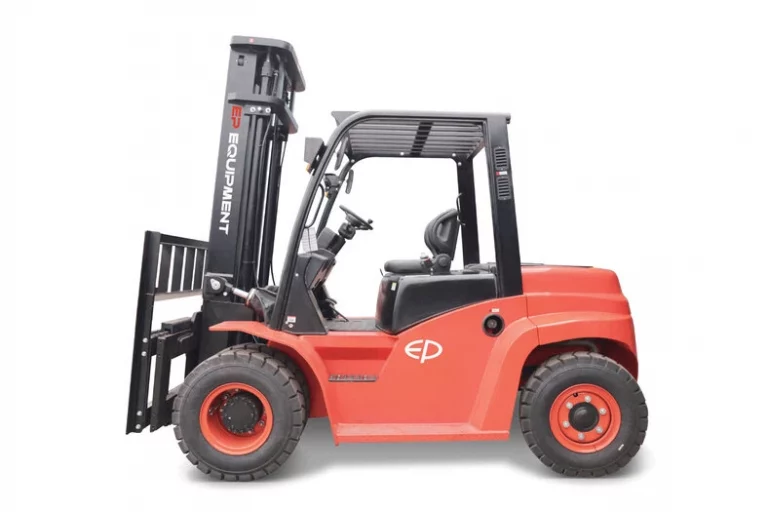 Фото 1 - Погрузчик вилочный дизельный EP Equipment CPCD70T8 OPTIMAL SERIES (Mitsubishi, 2W300, PT, кабина с отопителем).