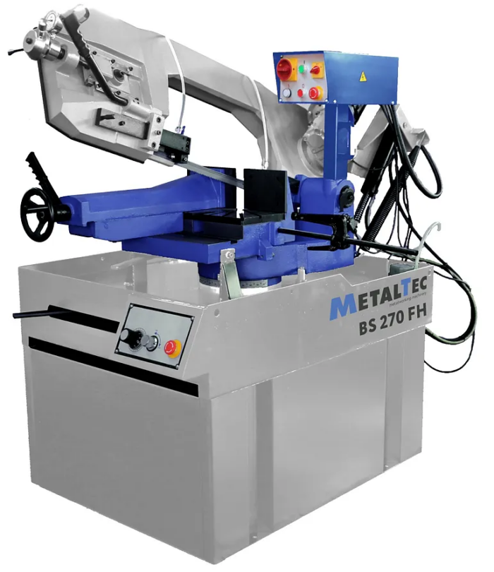 Фото 1 - MetalTec BS 270 FH ручной ленточнопильный станок для резки металла.